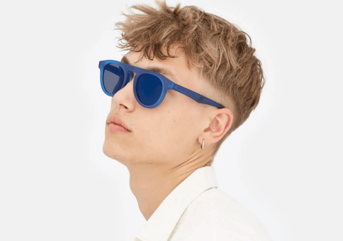Blue Unisex Sunglasses Retrosuperfuture - Racer Kway