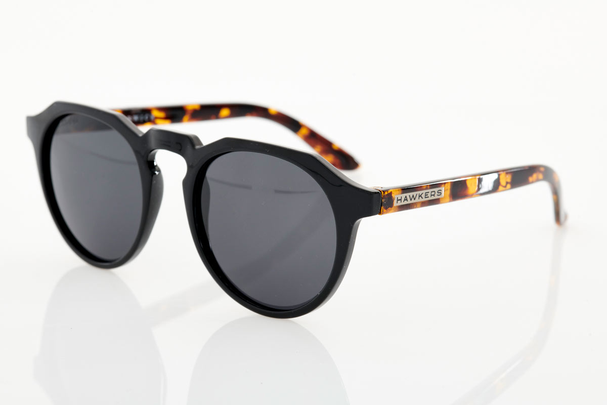 Black Unisex Hawkers Sunglasses - Warwick Polarized Black Carey