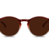 Unisex Brown Polarized Nooz Sunglasses - Cruz Brown Crystal