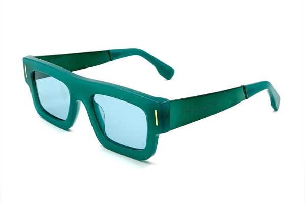 Unisex Green Retrosuperfuture Sunglasses - Colpo Francis Green